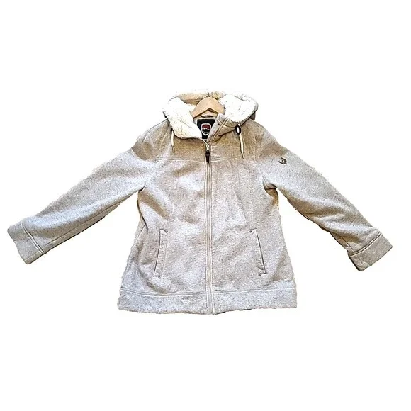 1 Madison Expedition Women's Knit Full Zip Hood Jacket Large - Picture 15 of 16